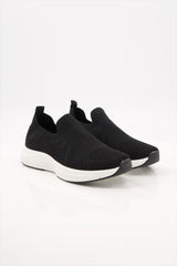 Men Premium Black Jogging Shoes