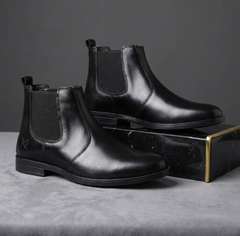 Leather Italian Chelsea Boot