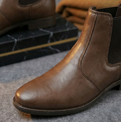 Leather Italian Chelsea Boot