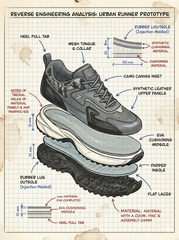 Jafspot Urban Runner For Men