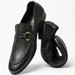 FoldEase Leather Loafers