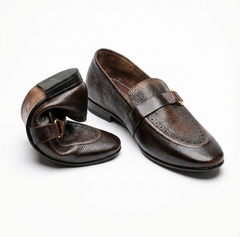 FoldEase Leather Loafers