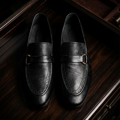 FoldEase Leather Loafers